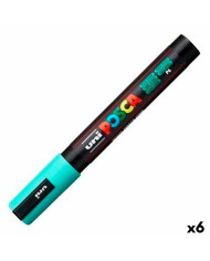 Marker POSCA PC-5M Turquoise Green (6 Units)