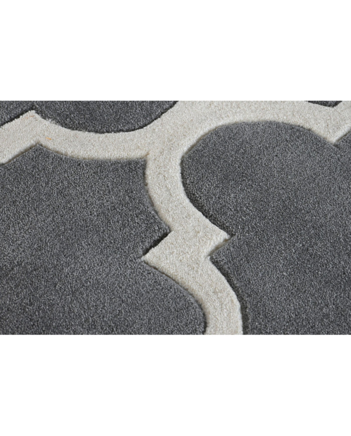 Carpet DKD Home Decor 160 x 230 x 2 cm Grey Polyester Ethnic