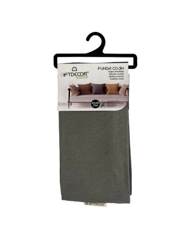 Cushion cover Gift Decor Anthracite 60 x 0,5 x 60 cm