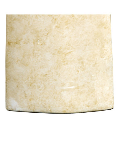 Vase 24 x 13 x 64 cm Crystal Golden Metal White