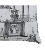 Cushion Polyester 60 x 60 cm 100% cotton Small house