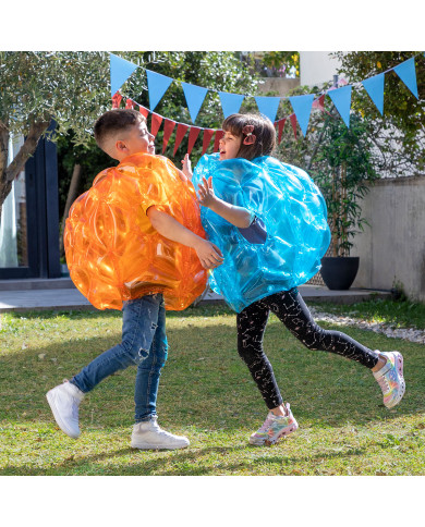 Giant Inflatable Bumper Bubble Ball Bumpoy InnovaGoods 2 Units