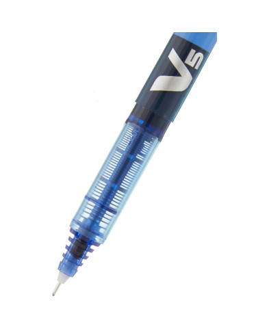 Liquid ink pen Pilot V-5 Blue 0,5 mm 0,3 mm (12 Units)
