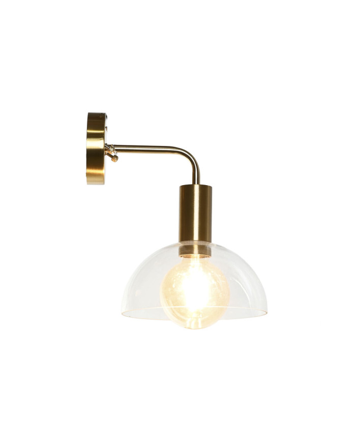 Wall Lamp DKD Home Decor Golden Metal Crystal 50 W Modern 220 V 20 x 25 x 28 cm