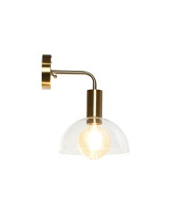 Wall Lamp DKD Home Decor Golden Metal Crystal 50 W Modern 220 V 20 x 25 x 28 cm