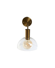 Wall Lamp DKD Home Decor Golden Metal Crystal 50 W Modern 220 V 20 x 25 x 28 cm