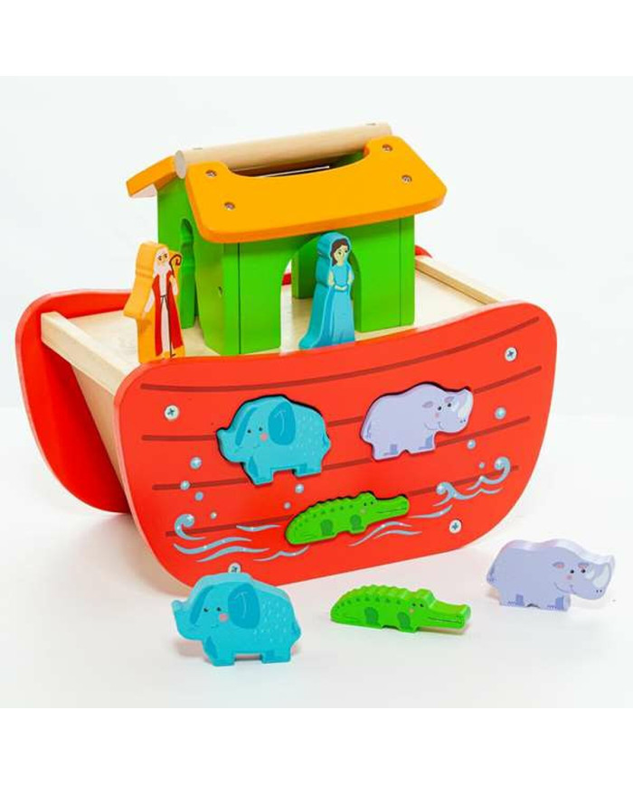 Playset Moltó Noah's ark Wood 17 Pieces