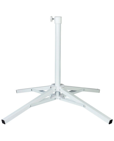 Base for beach umbrella Aktive White Metal 65 x 60,5 x 65 cm (6 Units)