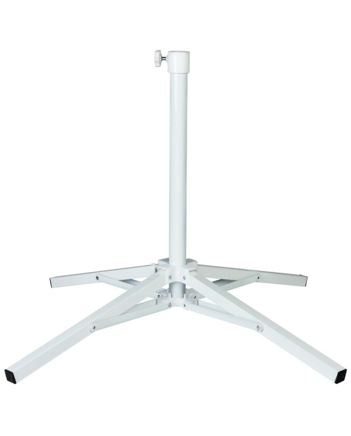Base for beach umbrella Aktive White Metal 65 x 60,5 x 65 cm (6 Units)