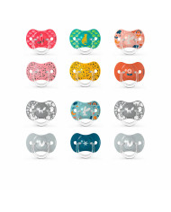Pacifier Suavinex Prints Multicolour (2 Units)