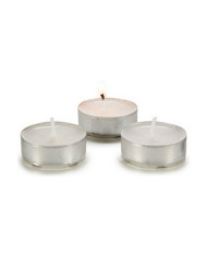 Candle Set Acorde White (12 Units)