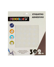 Adhesive labels Pincello White Ø 18 mm 17 x 4 x 19,5 cm (12 Units)