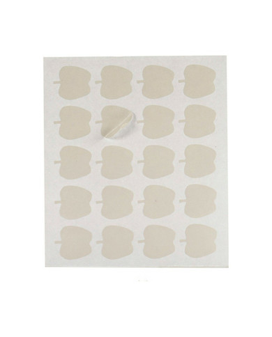 Adhesive labels Pincello White 17 x 4 x 19 cm 22 x 49 mm Apple (12 Units)