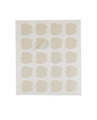 Adhesive labels Pincello White 17 x 4 x 19 cm 22 x 49 mm Apple (12 Units)