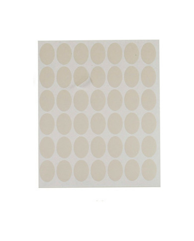 Adhesive labels Pincello White 17 x 4 x 19 cm 17 x 24 mm Oval (12 Units)