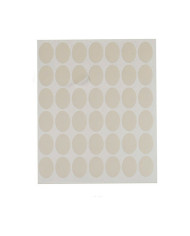Adhesive labels Pincello White 17 x 4 x 19 cm 17 x 24 mm Oval (12 Units)