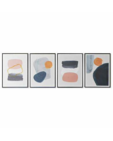 Painting DKD Home Decor S3018014 Multicolour Plastic (4 Pieces) (Refurbished A)