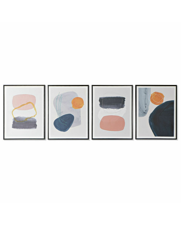 Painting DKD Home Decor S3018014 Multicolour Plastic (4 Pieces) (Refurbished A)