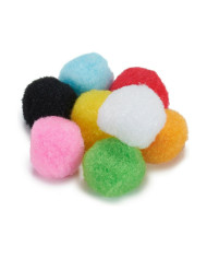 Materials for Handicrafts Pincello Balls Multicolour Ø 2 cm 12 Units