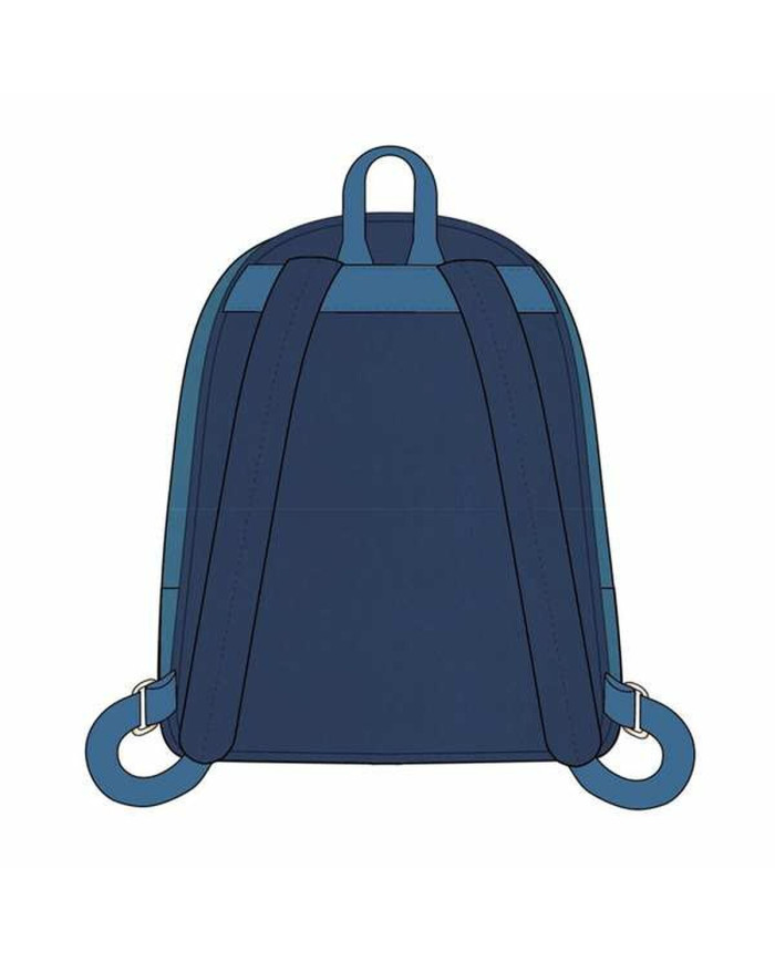 School Bag Stitch Blue 22 x 25 x 11 cm