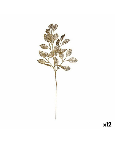 Branch Krist+ Golden Plastic 31 x 68 x 2 cm (12 Units)