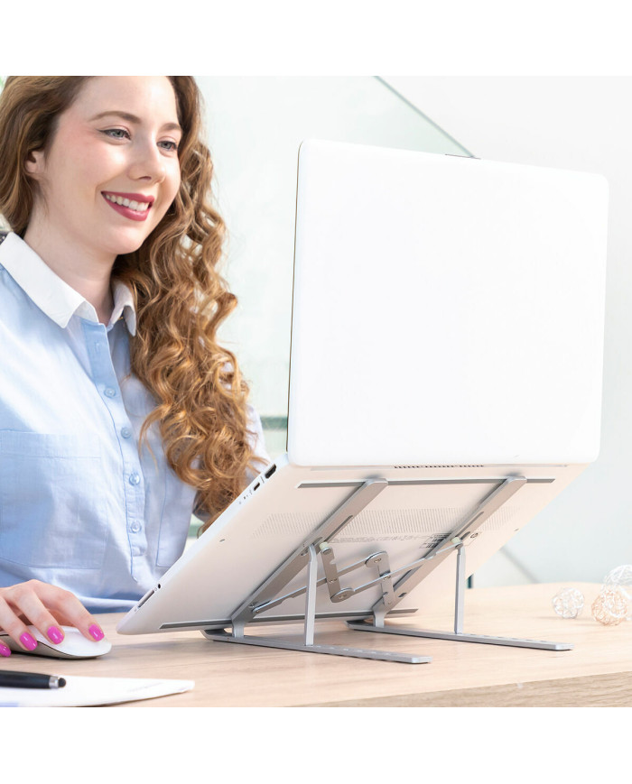Folding and Adjustable Laptop Stand Flastan InnovaGoods