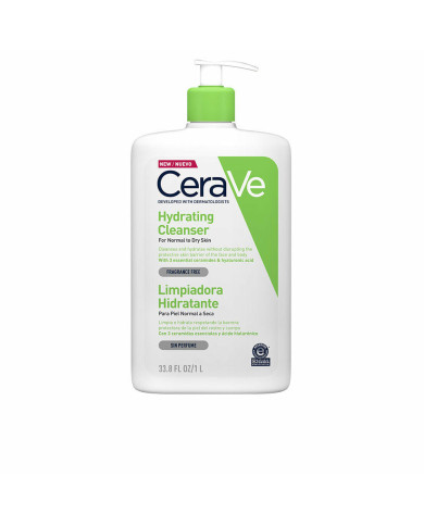 Facial Cleansing Gel CeraVe Hydrating Cleanser 1 L