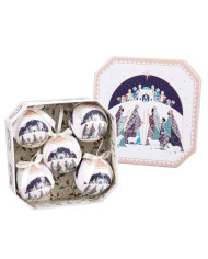 Christmas Baubles Multicolour Polyfoam Three Kings 7,5 x 7,5 x 7,5 cm (5 Units)