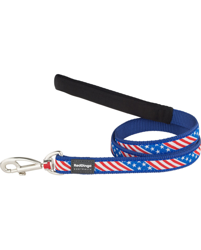 Dog Lead Red Dingo US Flag Blue 1,2 m 1.2 x 120 cm