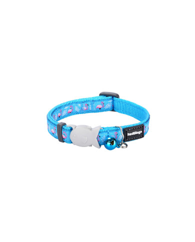 Cat Collar Red Dingo Flamingo 20-32 cm Turquoise