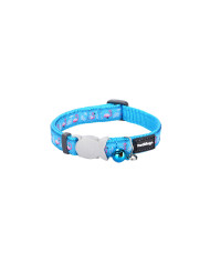 Cat Collar Red Dingo Flamingo 20-32 cm Turquoise