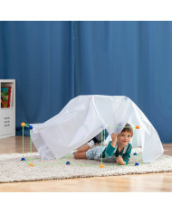 Children’s Fort Building Kit Builkitt InnovaGoods 155 Pieces