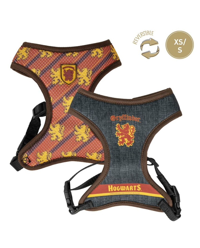 Dog Harness Harry Potter Reversible Red XS