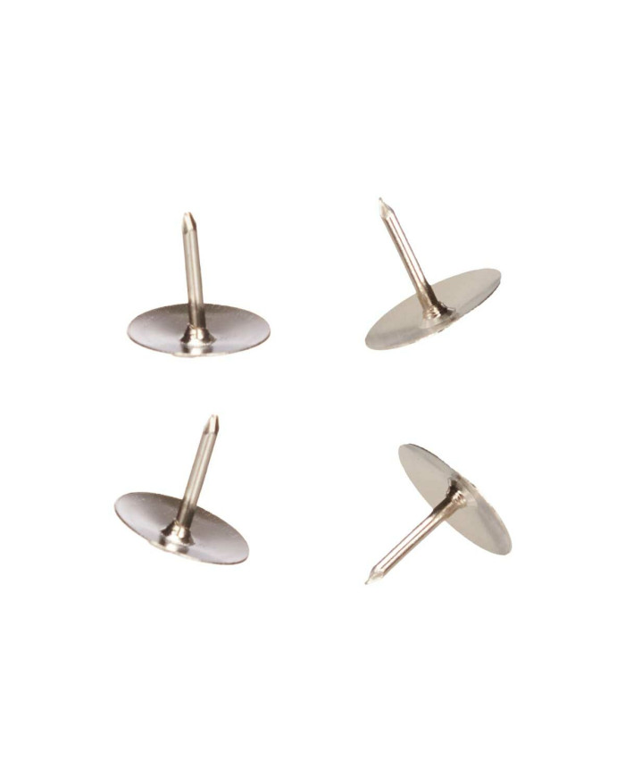 Drawing pins Pincello Silver Metal (24 Units)
