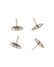 Drawing pins Pincello Silver Metal (24 Units)