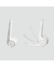 Headphones Logitech H390 White