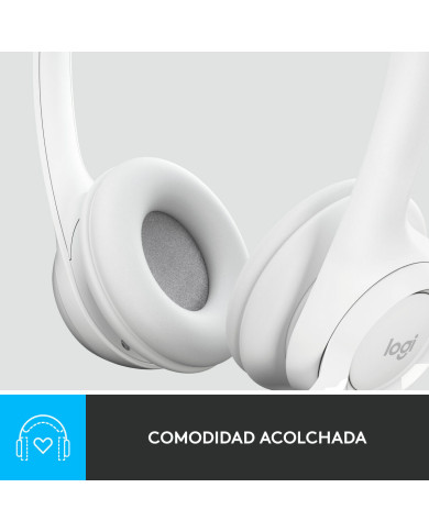 Headphones Logitech H390 White