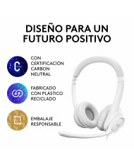 Headphones Logitech H390 White