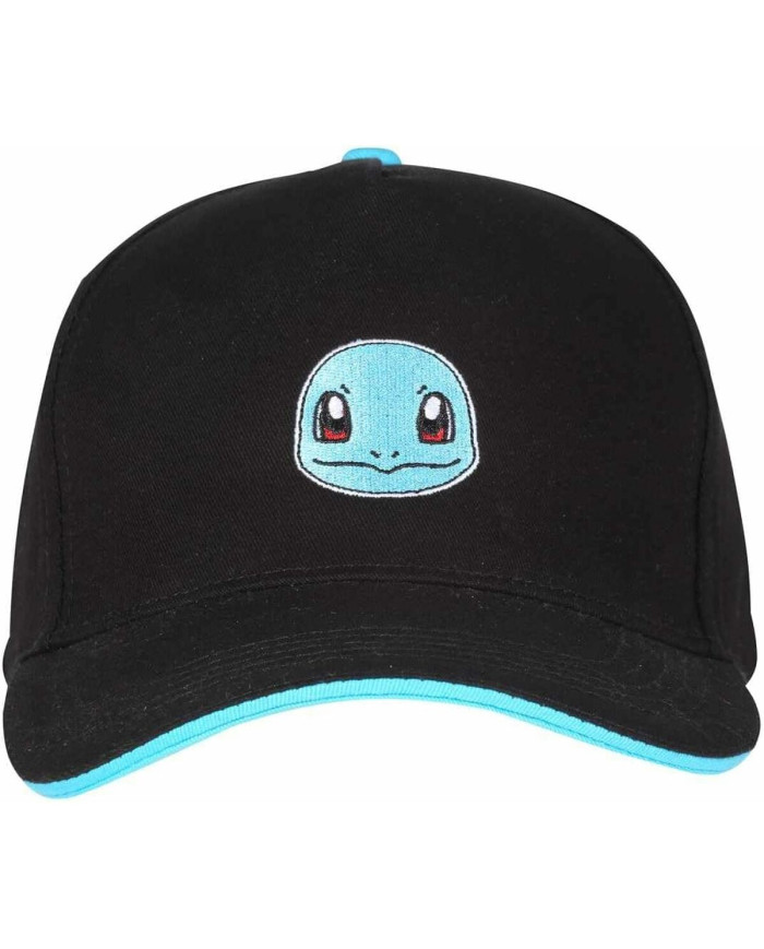 Unisex hat Pokémon Squirtle Badge Black One size 58 cm