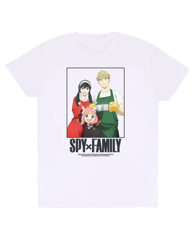 Short Sleeve T-Shirt Spy X Family Full Of Surprises White Unisex