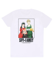 Short Sleeve T-Shirt Spy X Family Full Of Surprises White Unisex