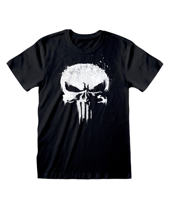 Short Sleeve T-Shirt Marvel Logo Black Unisex