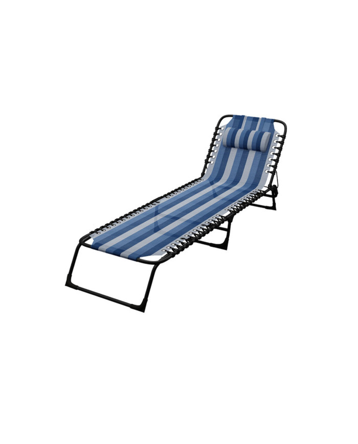 Sun-lounger Marbueno Blue 190 x 27 x 58 cm
