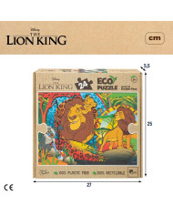 Child's Puzzle The Lion King Double-sided 24 Pieces 70 x 1,5 x 50 cm (12 Units)
