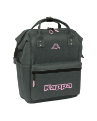 Laptop Backpack Kappa Silver Pink Grey 27 x 40 x 19 cm