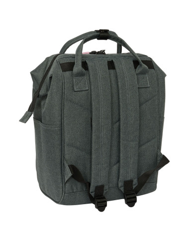 Laptop Backpack Kappa Silver Pink Grey 27 x 40 x 19 cm