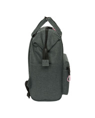 Laptop Backpack Kappa Silver Pink Grey 27 x 40 x 19 cm