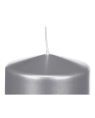 Candle Acorde Silver 9 x 10 x 9 cm (12 Units)