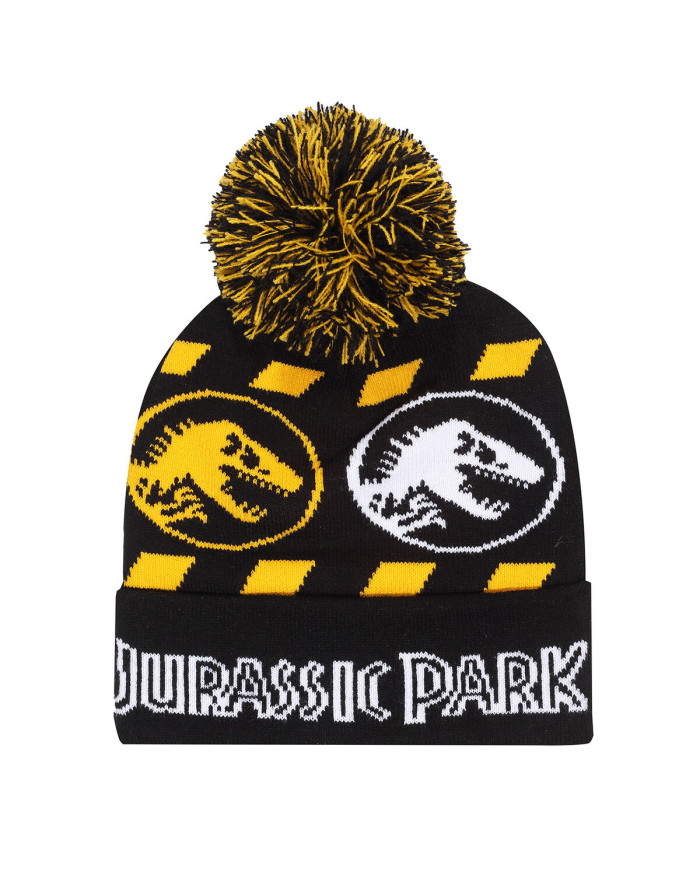 Hat Jurassic Park Hazard Snow Beanie Black