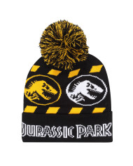 Hat Jurassic Park Hazard Snow Beanie Black